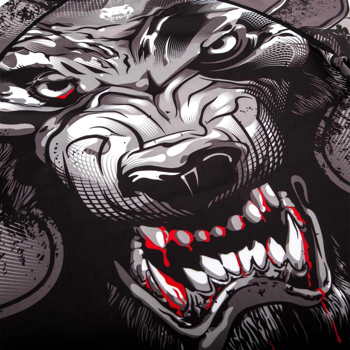 Venum Werewolf Rashguard - Langarm - Schwarz/Grau