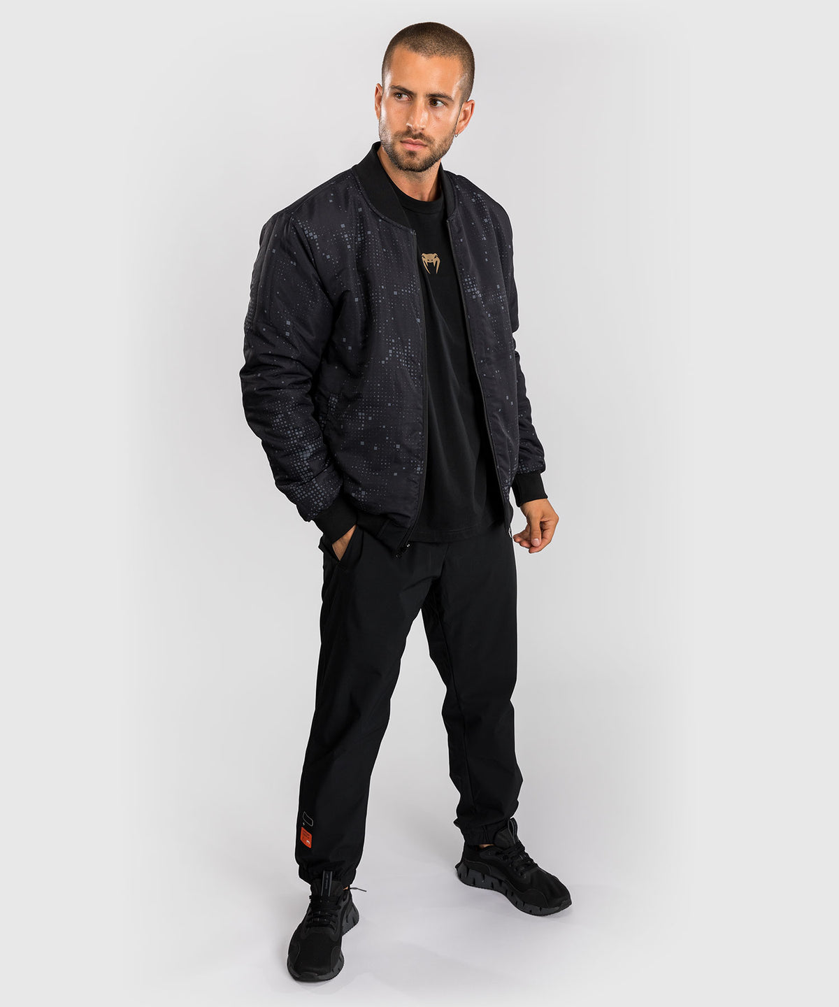 Venum Eclipse Cazadora Bomber – Negro/Hueso