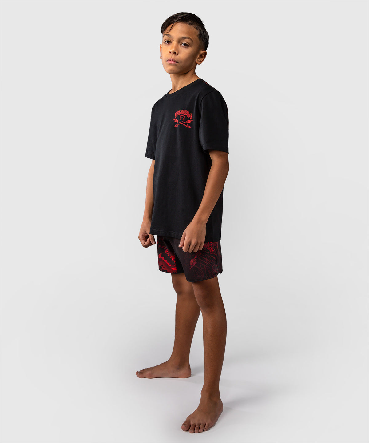 Venum Wolf Atak Maglietta Per Bambini – Nero/Rosso