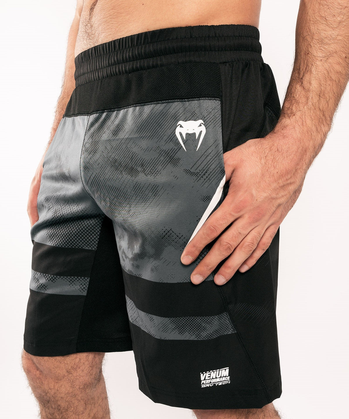 Short de Sport Venum Sky247 - Noir/Gris