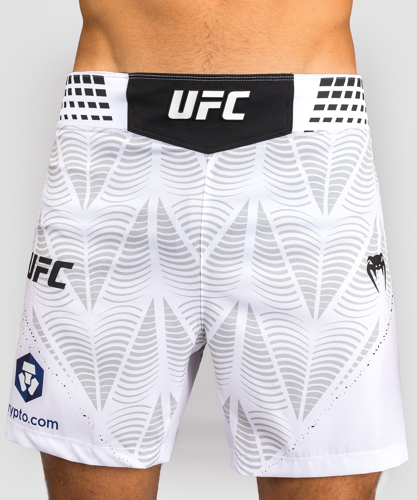 Men's UFC Zenith by Venum White Authentic Fight Night Short Fit Fight Short