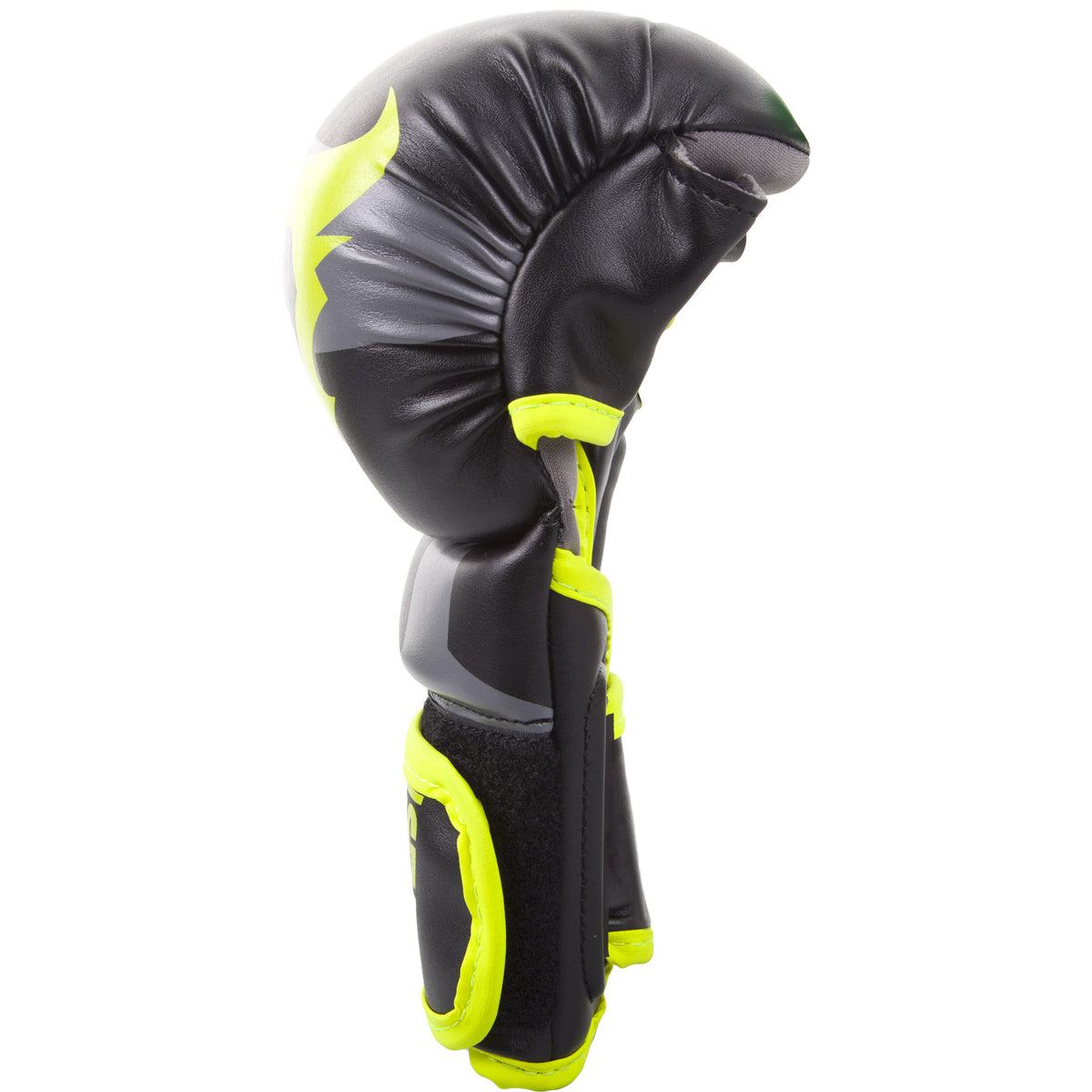 Gants de sparring Ringhorns Charger - Noir/Jaune Fluo
