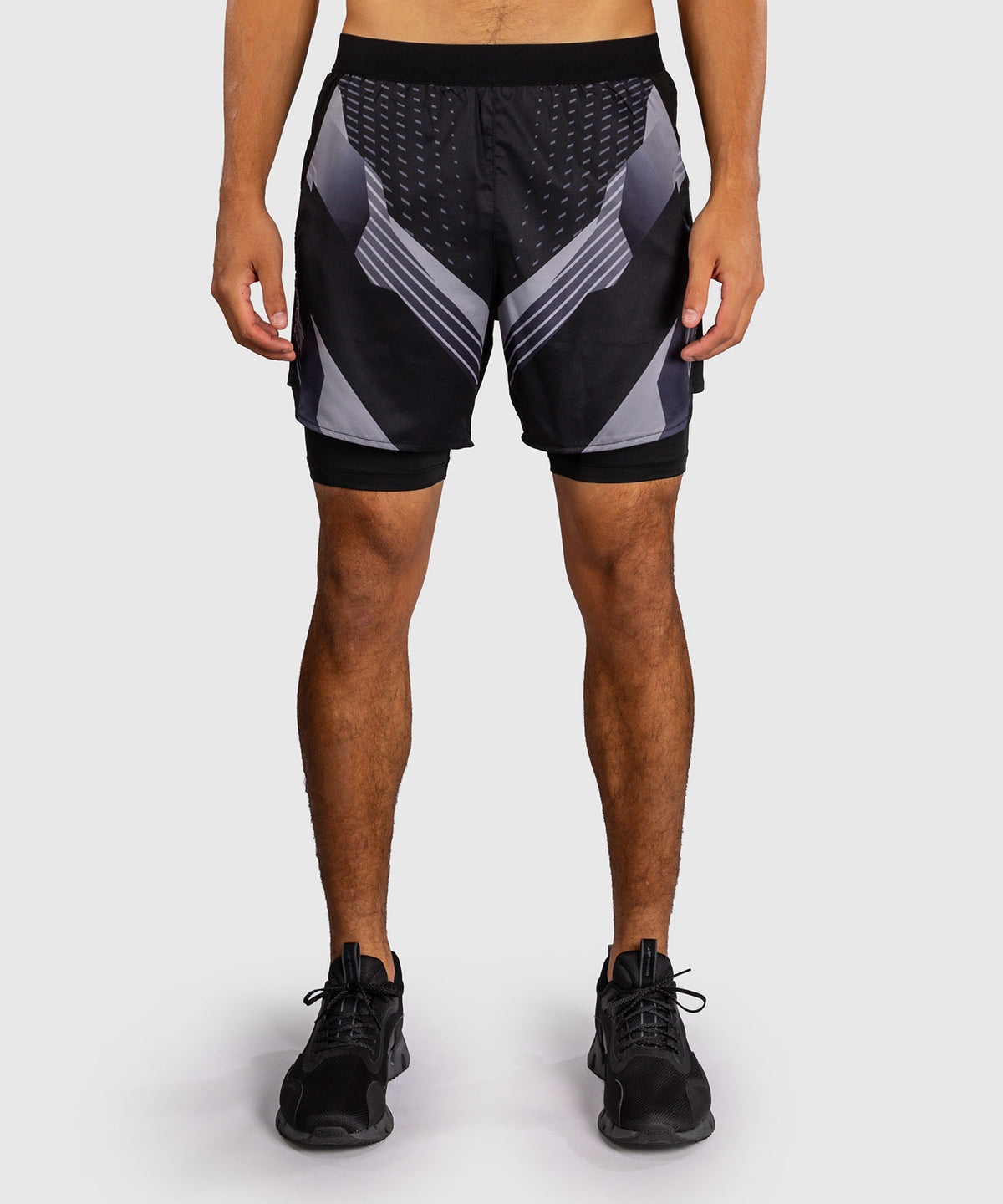Venum No-Gi 6.0 Trainingsshorts - Schwarz/Weiß