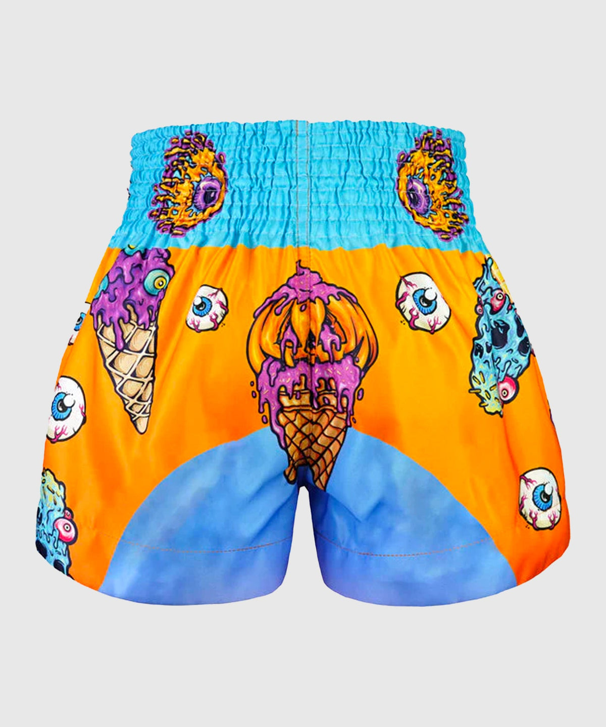 Tuff Eye-Scream Pantalones de Muay Thai - Naranja