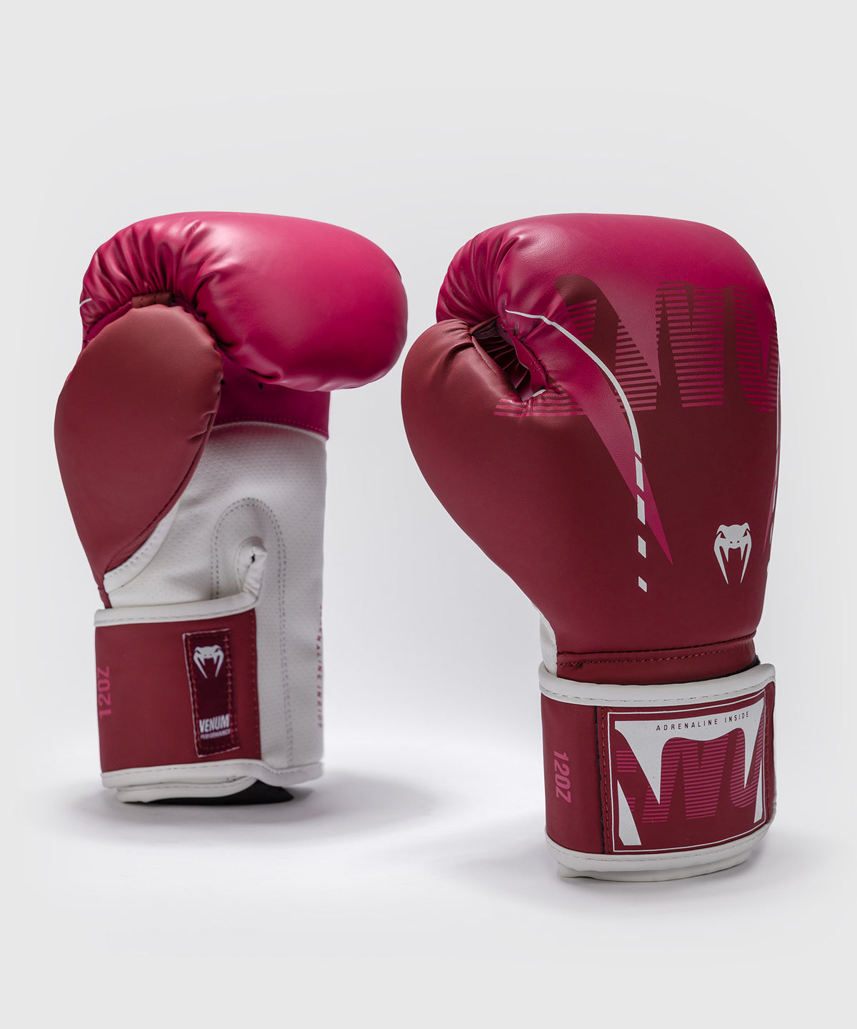 Venum Adrenaline Boxhandschuhe – Burgunderrosa/Pink