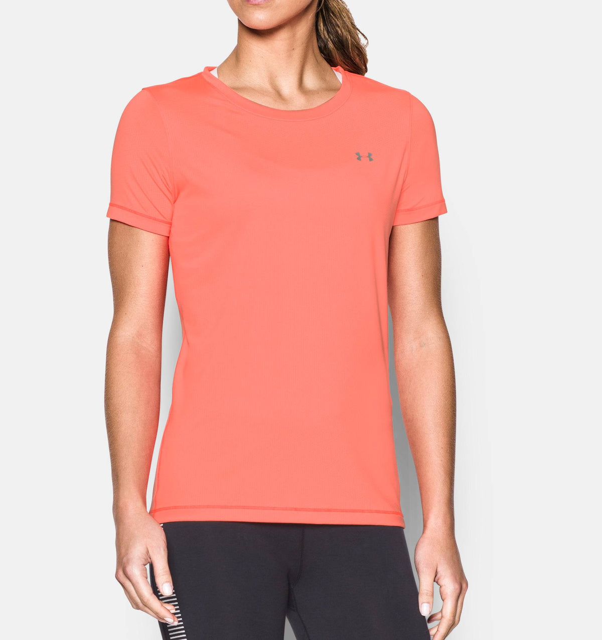 Under Armour Heatgear Camiseta Mujer – Naranja