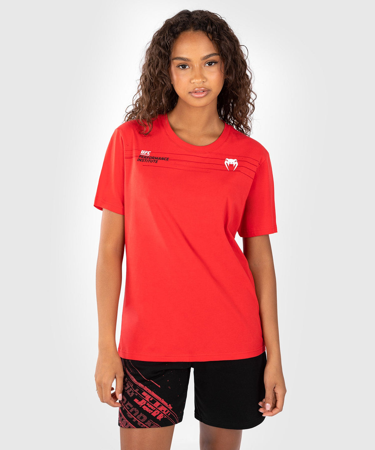 Women's UFC T-Shirt Venum Performance Institute 2.0 - Red