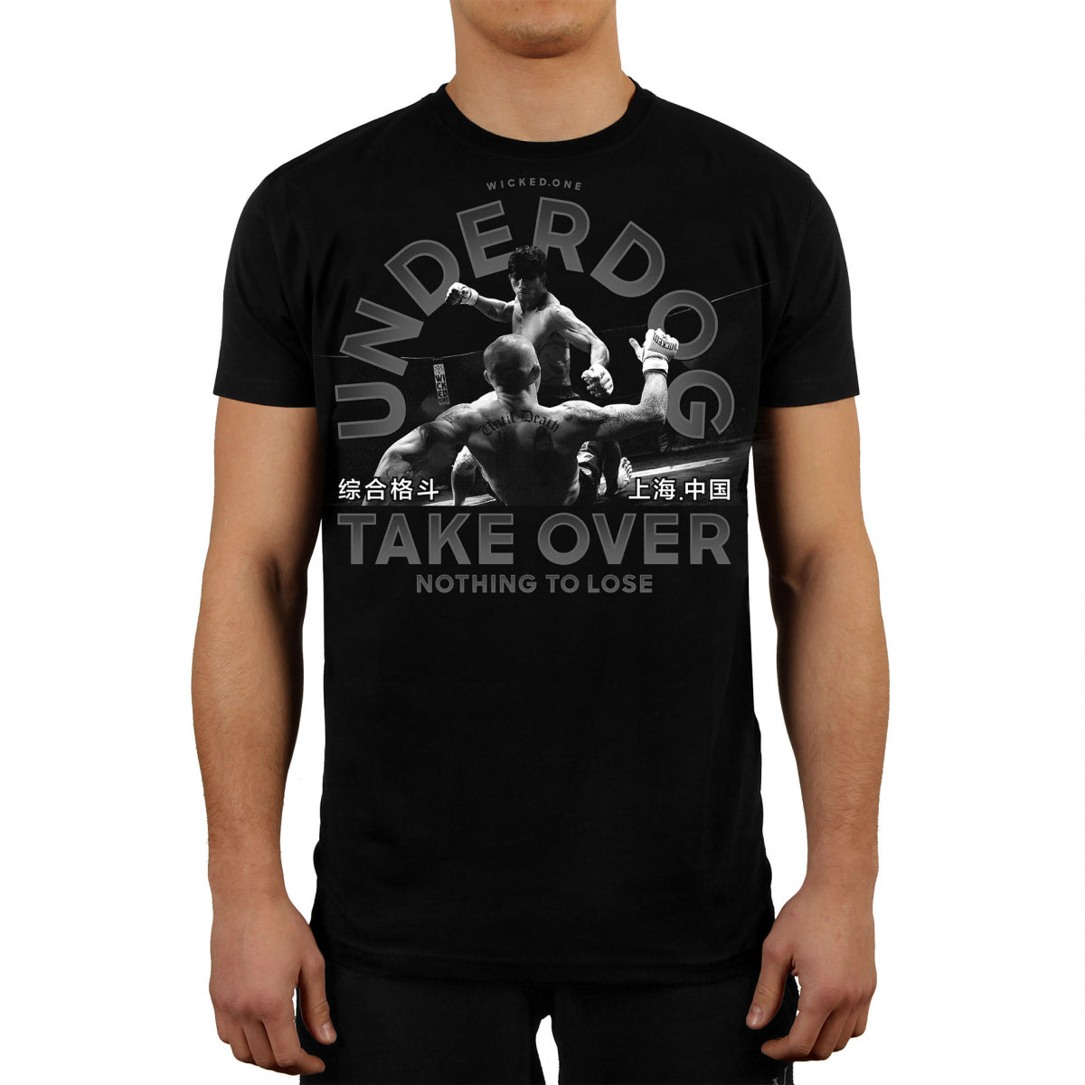 Wicked One Underdog Camiseta de Entrenamiento - Negro