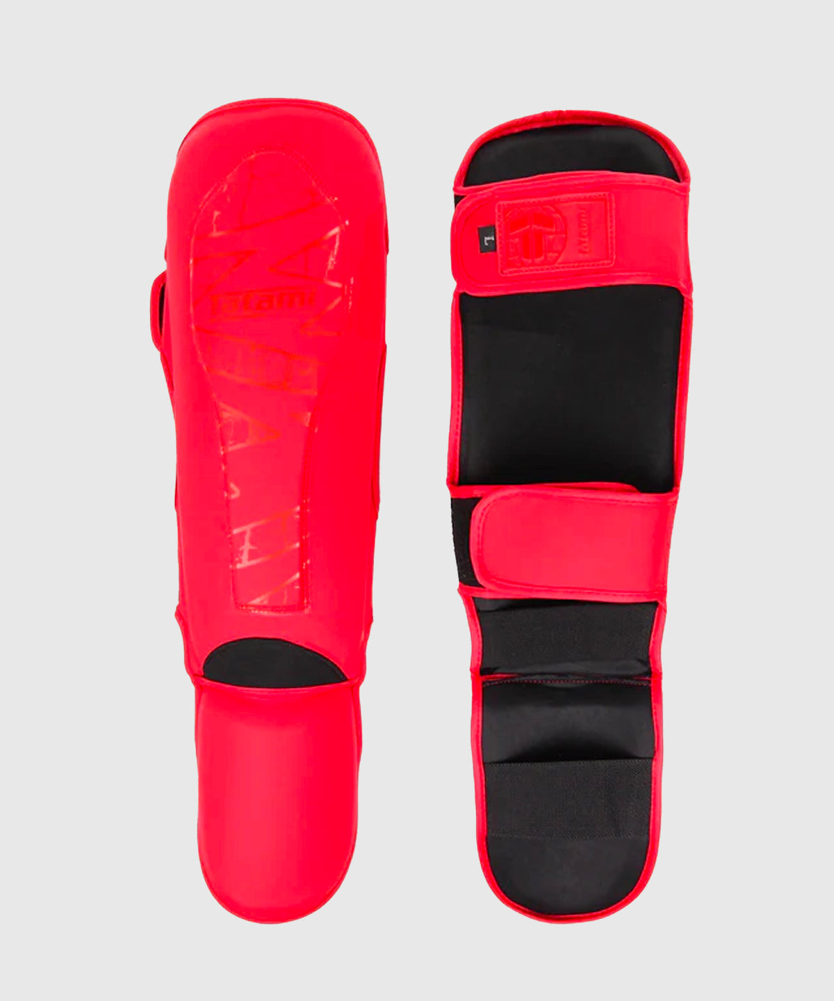 Fightwear Obsidian Espinilleras – Rojo