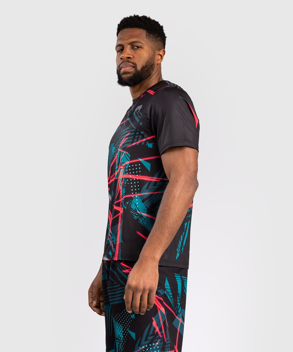 Dry-Tech UFC Fusion By Venum Miami Edition Fight Week T-Shirt - Schwarz