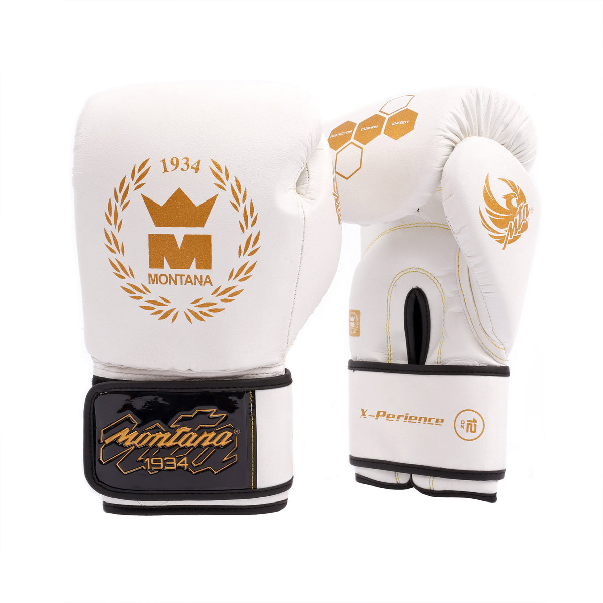 Montana X-Perience Guantoni da Boxe - Bianco