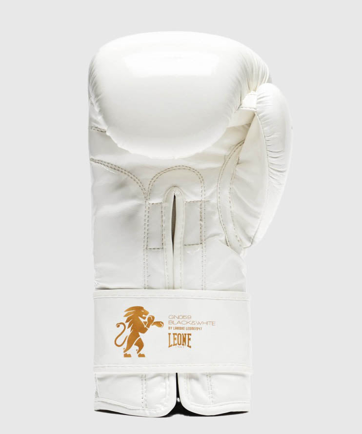 Leone Gn059 Boxing Gloves - White