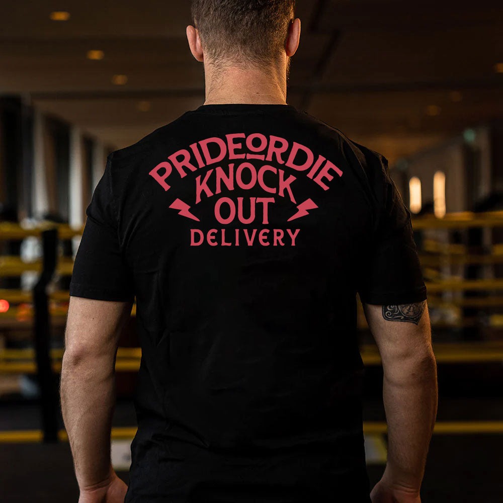 Pride Or Die Knockout Delivery Maglietta da Allenamento - Nero
