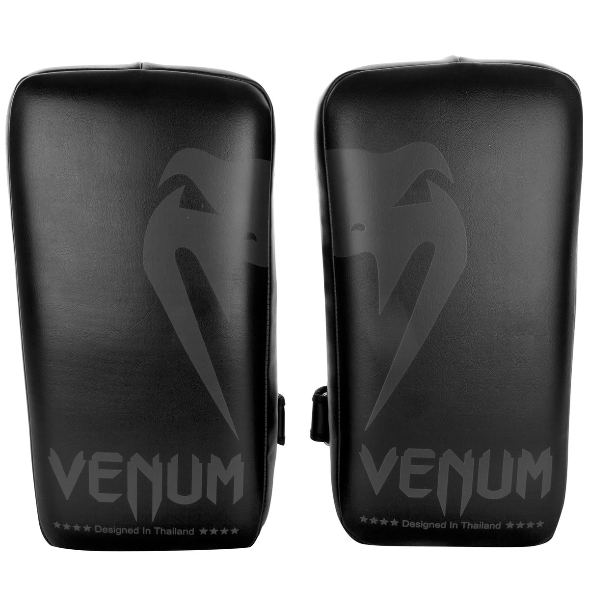 Venum Giant Paratacchi da Calcio - Nero/Nero (Coppia)