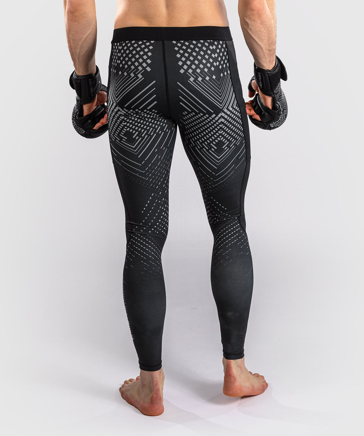 Venum Midnight Fury Spats – Nero/Grigio/Argento