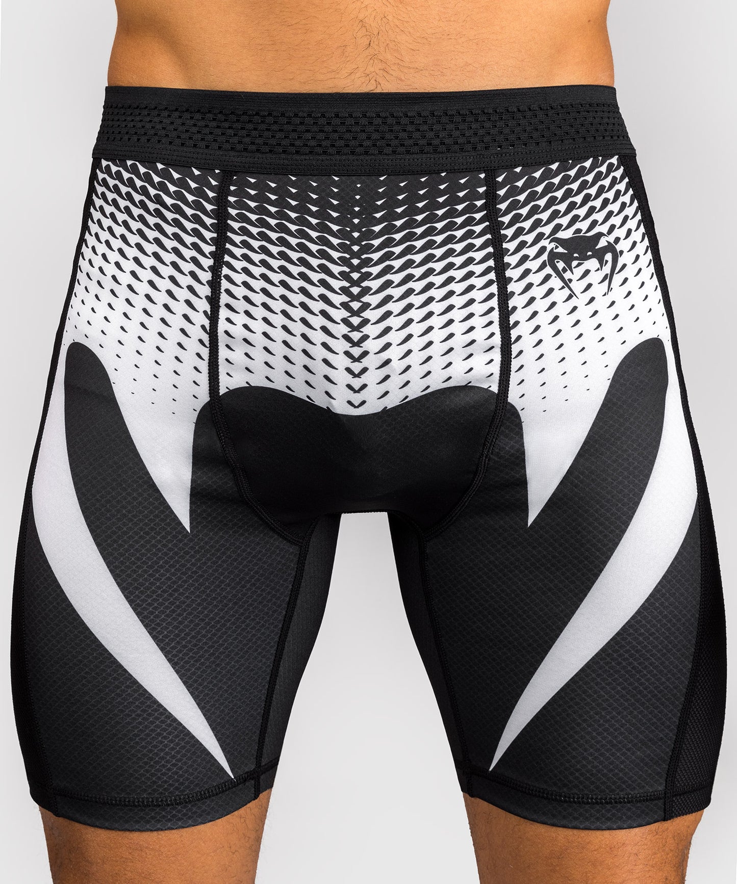 Venum No Gi Vale Tudo Pantaloncini - Nero/Bianco