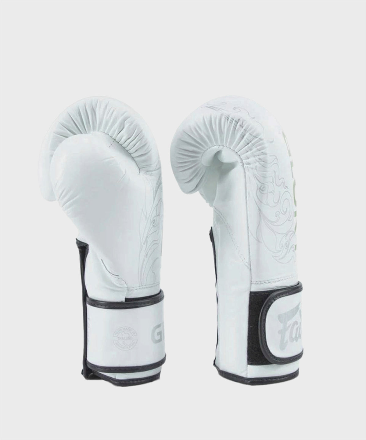 Fairtex X Glory Boxhandschuhe - Weiß/Silber