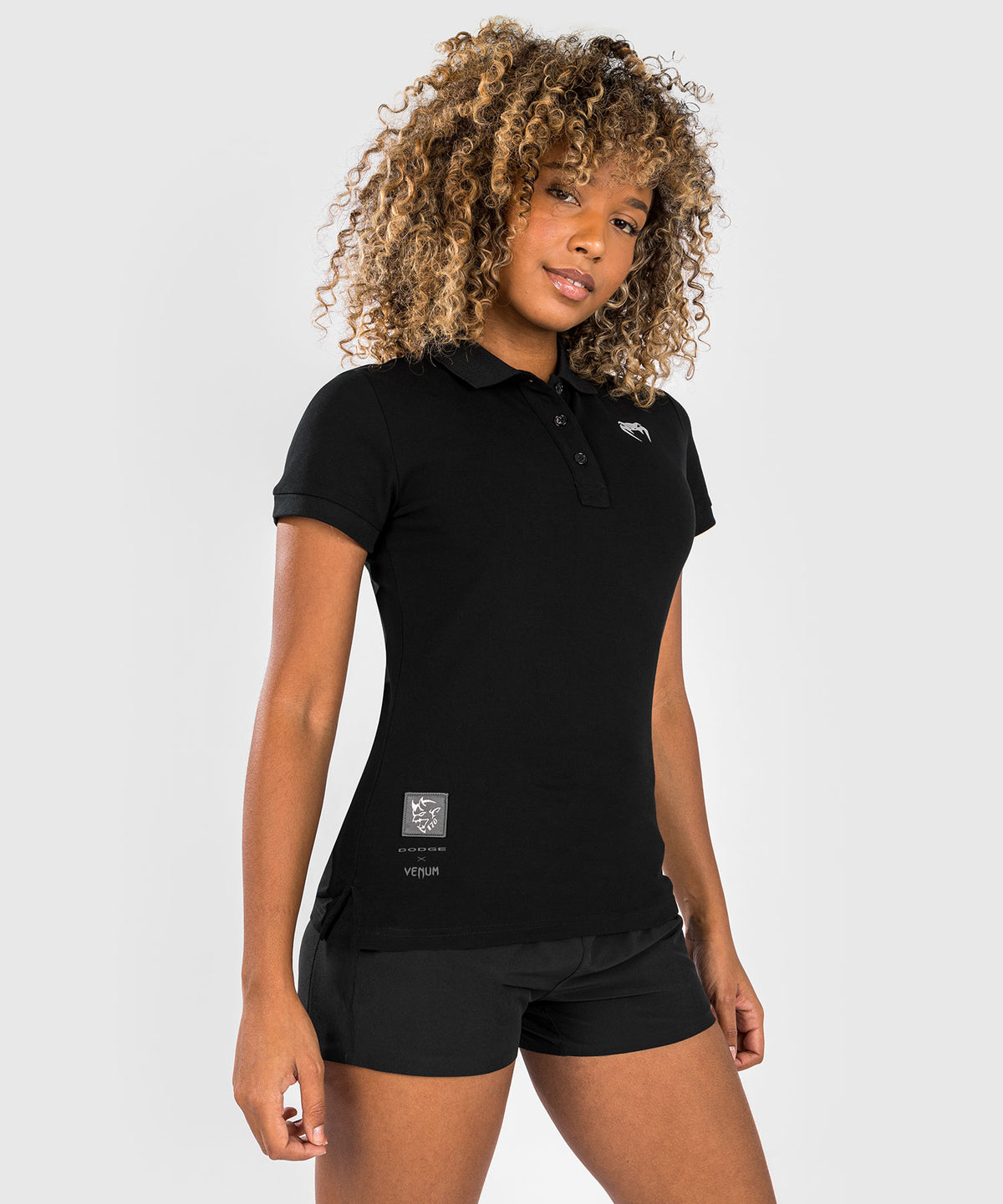 Venum x Dodge Demon 170 Polo de mujer - Negro