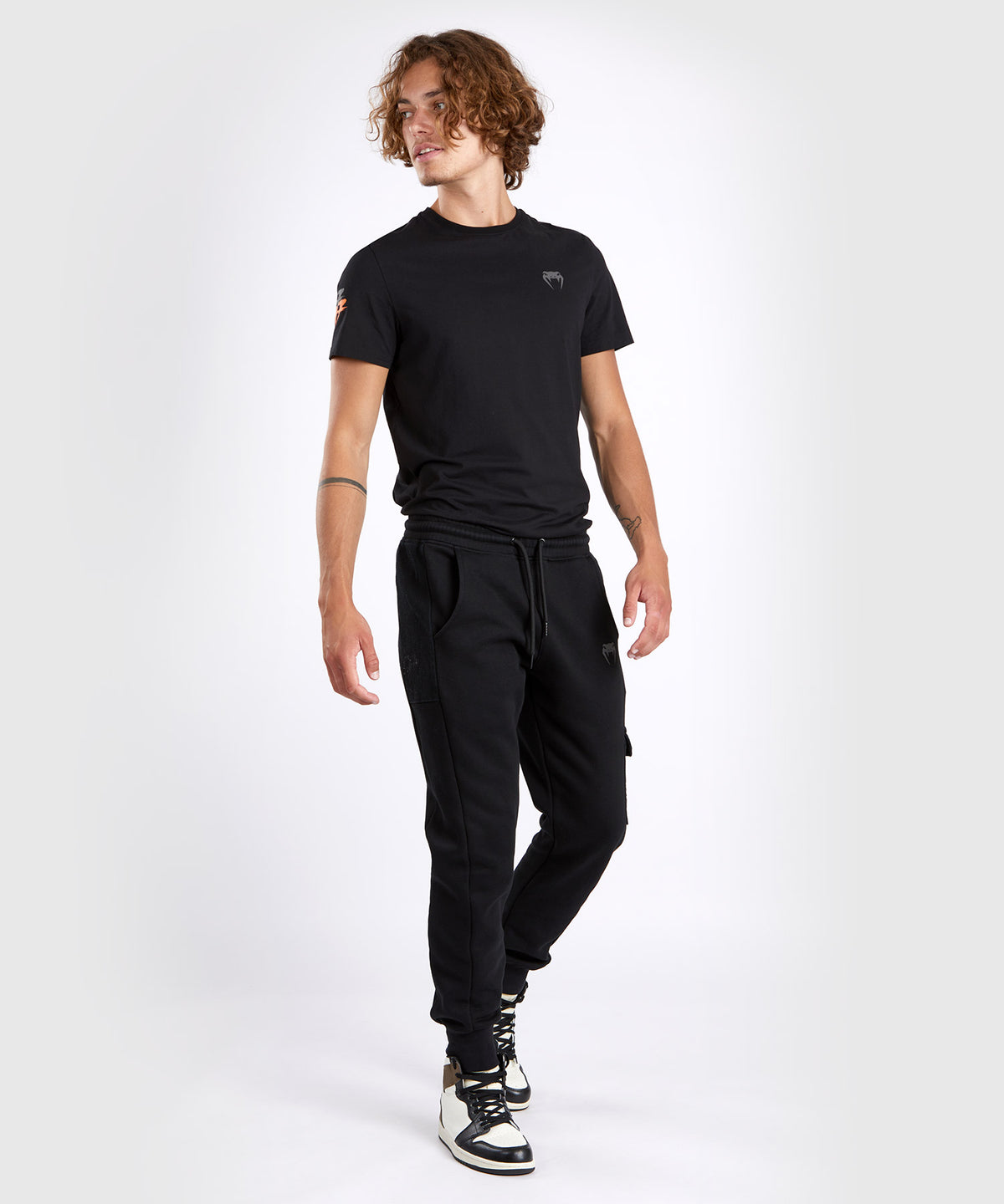 Pantalon de survêtement Venum S47 - Noir/Orange