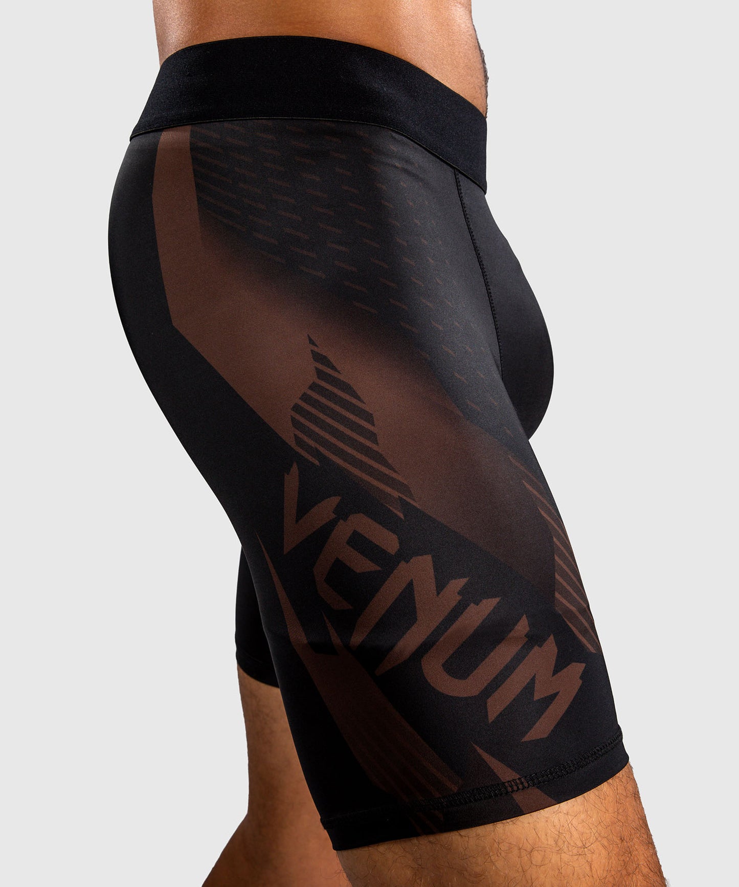 Short de Compression Venum No-Gi 6.0 - Noir/Marron