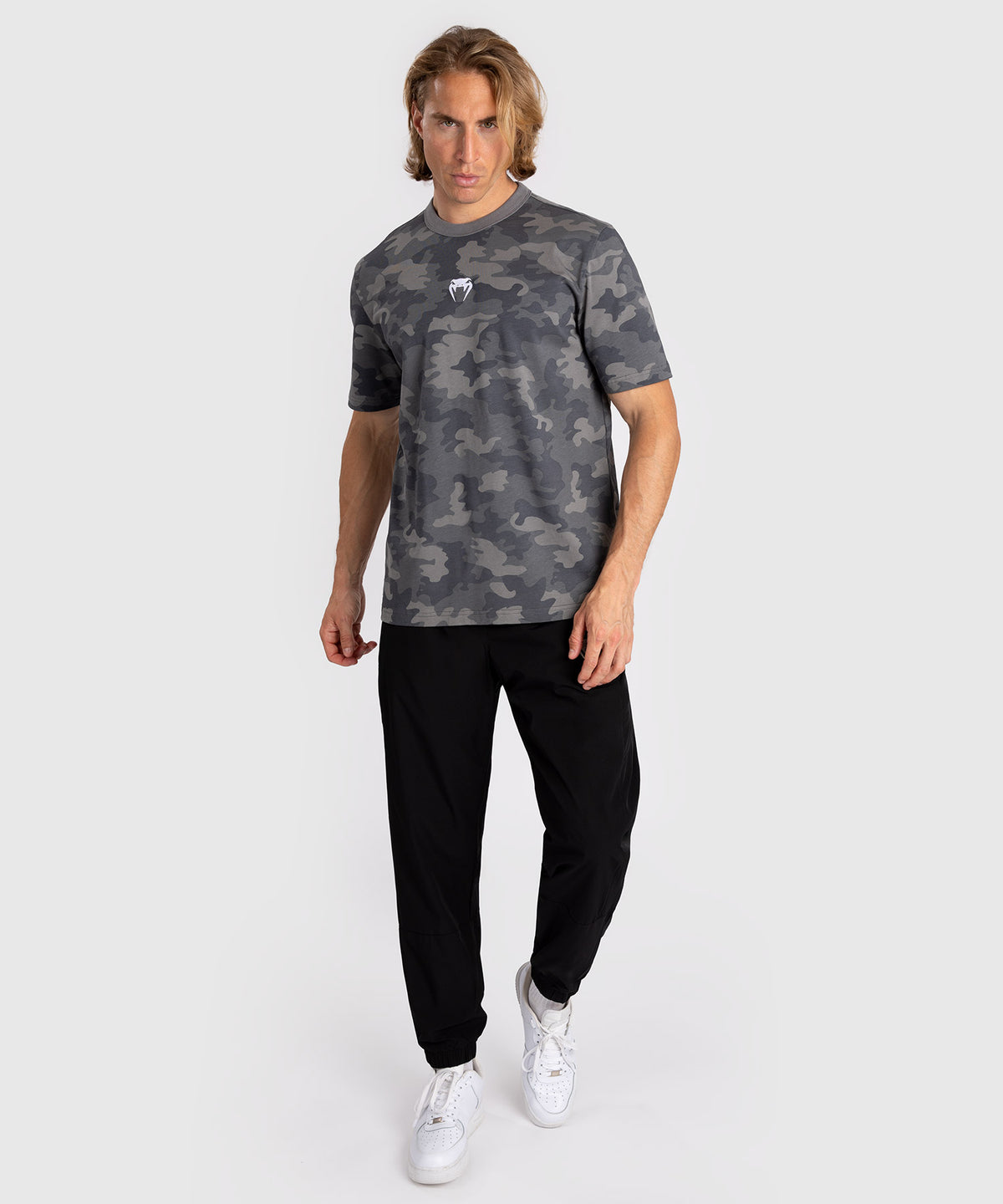 Venum Vortex XL Herren T-Shirt - Anthrazit Camo