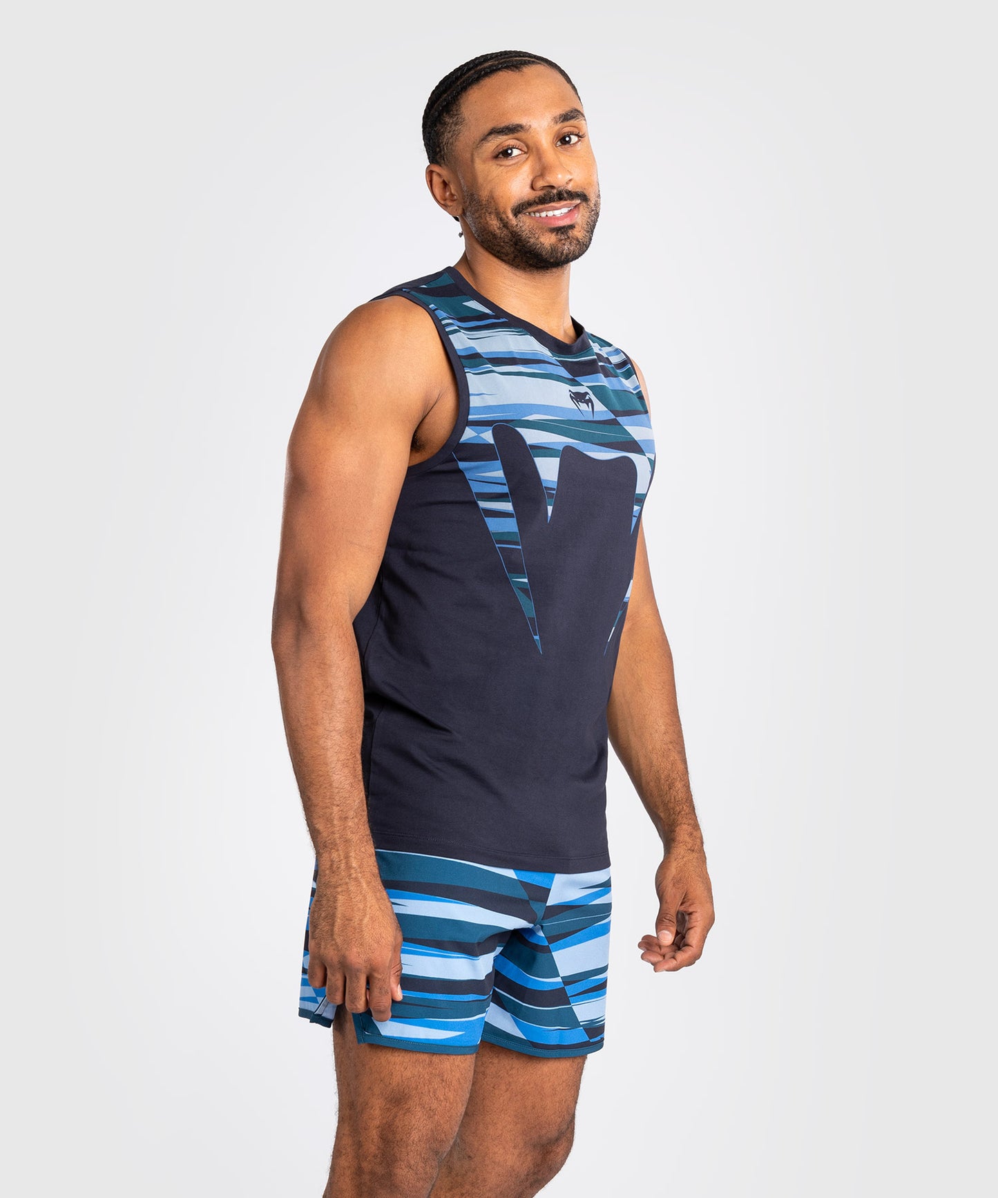 Débardeur pour Hommes Venum Rapid - Snake Head - Bleu Ombre