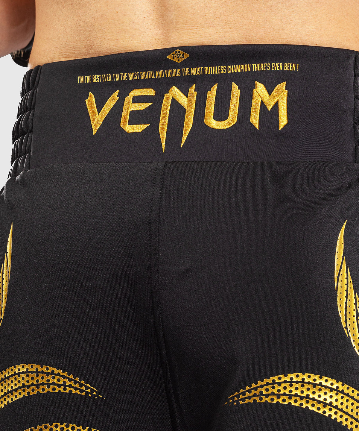 Short de Boxe Venum x Mike Tyson Tiger - Noir/Or