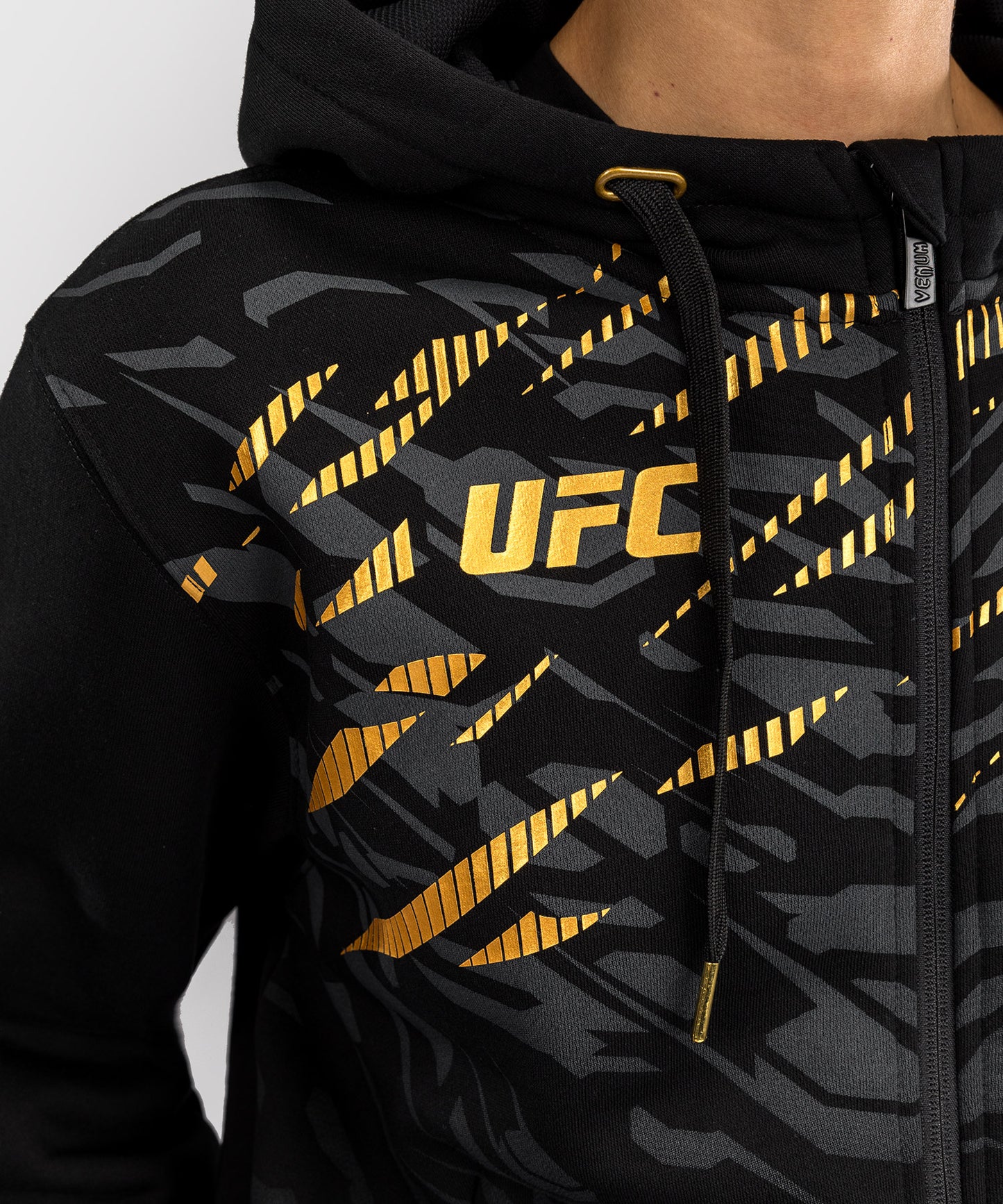 UFC Fusion by Venum Replica Sudadera con Cremallera para Mujer - Champion