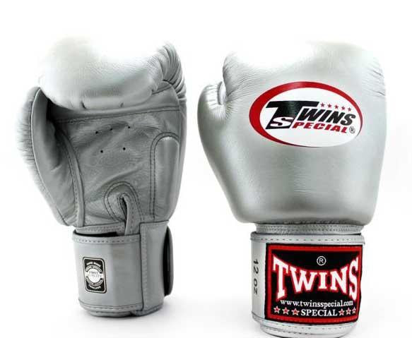 Twins BGVL3 Guantes de Boxeo - Plata