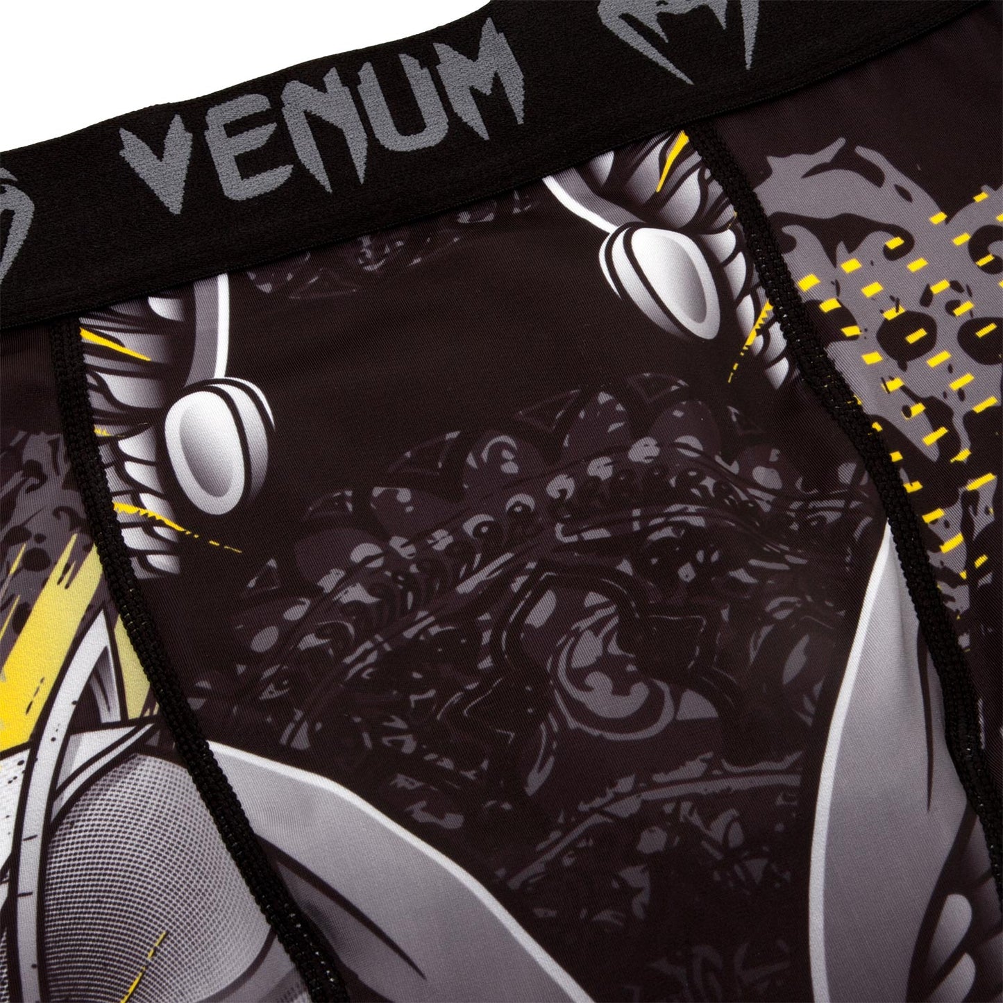 Short de compression Venum Viking 2.0 - Noir/Jaune