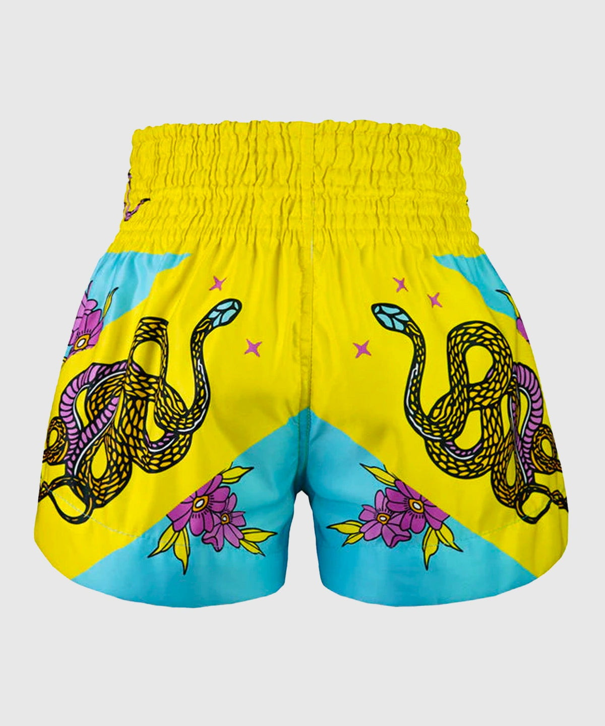 Tuff Tiger And Python Pantalones de Muay Thai - Azul Claro