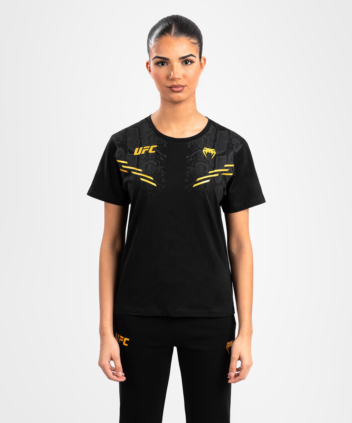 UFC Adrenaline by Venum Replica Kurzärmeliges Frauen-T-Shirt - Champion