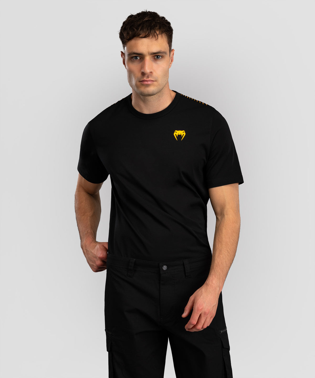 T-shirt Venum Quetzal Fury - Noir/Rouge Fury/Mandarine
