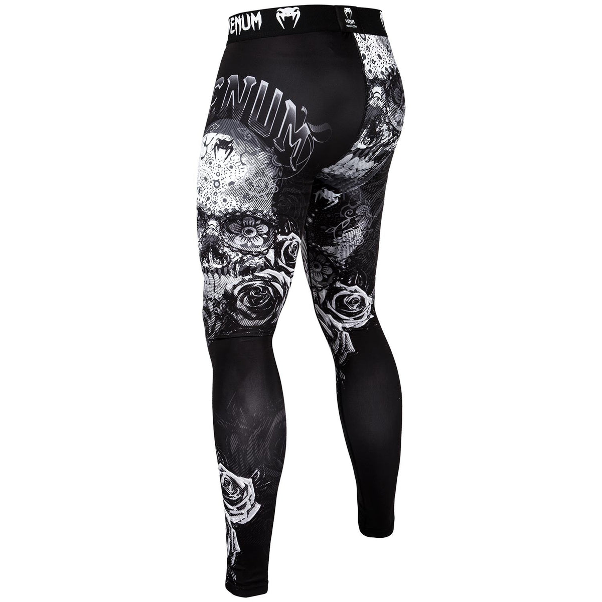 Pantalon de Compression Venum Santa Muerte 3.0 - Noir/Blanc