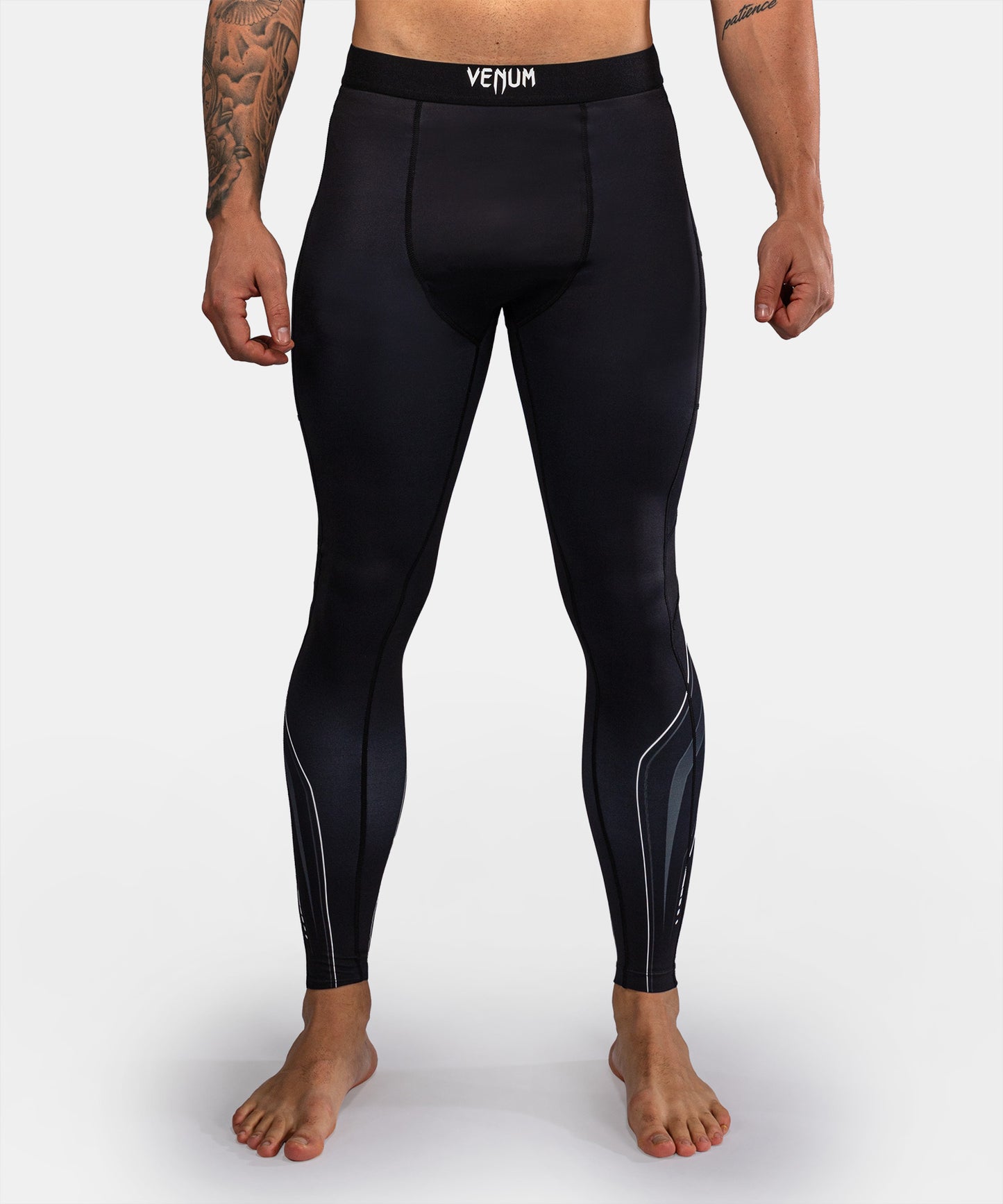 Venum Streamline Spats – Negro/Blanco