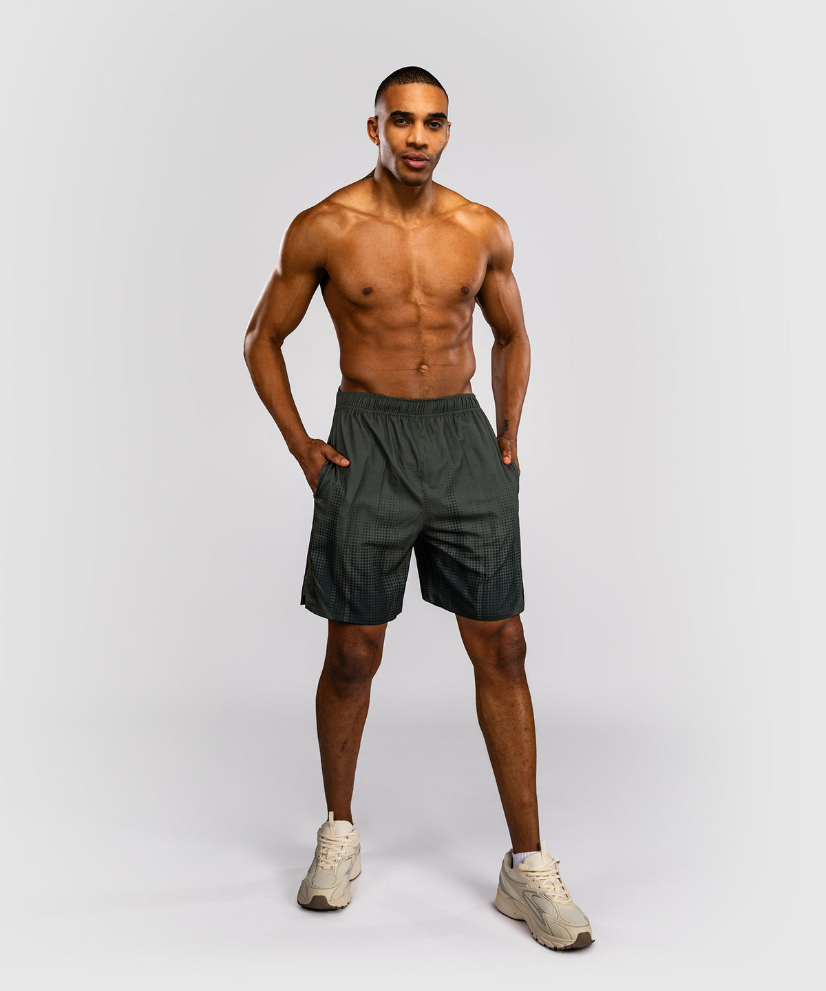 Short d’Entraînement Venum Stealth – Kaki/Vert Foncé