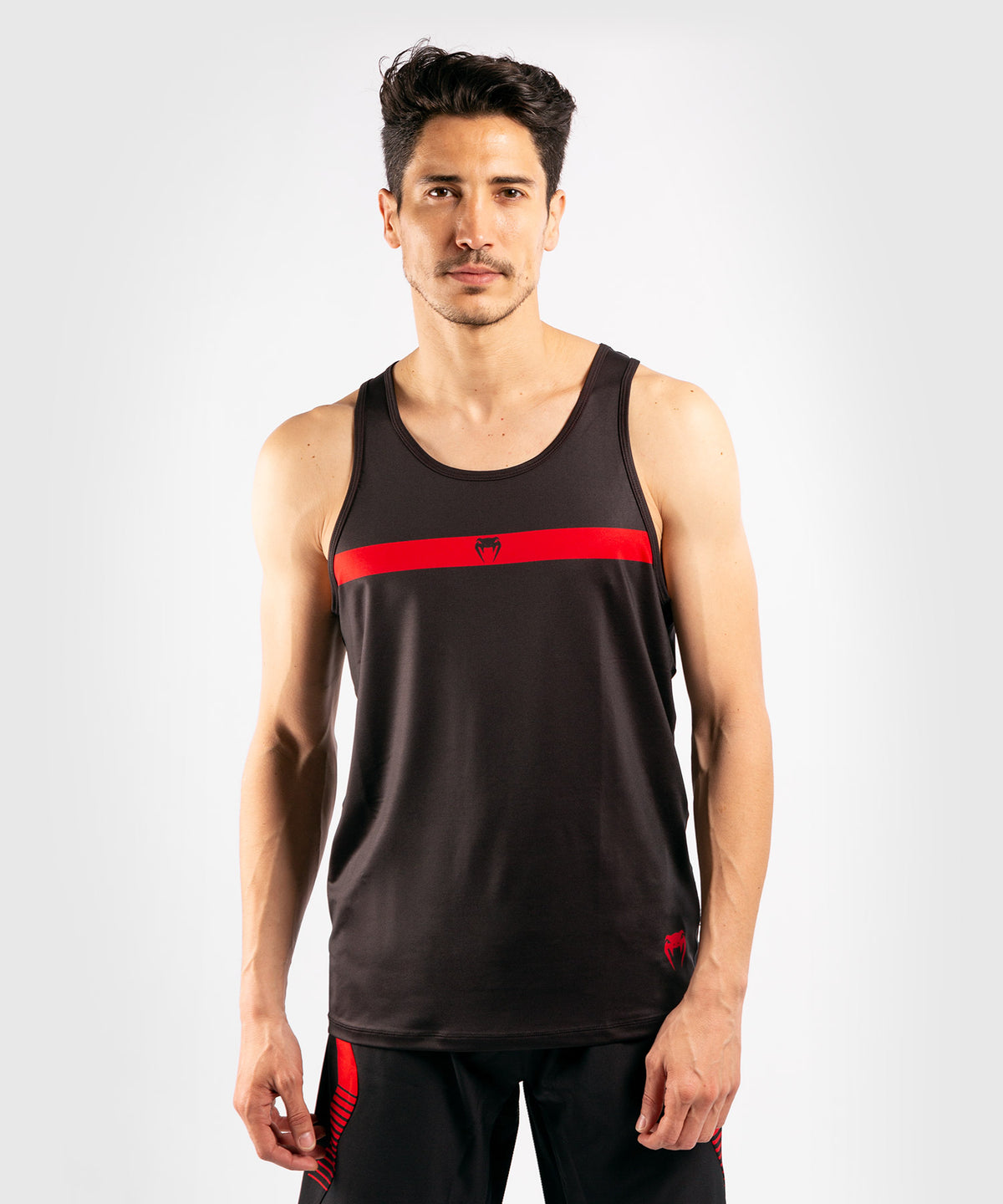Camiseta sin mangas Dry-Tech Venum No Gi 3.0 - Negro/Rojo