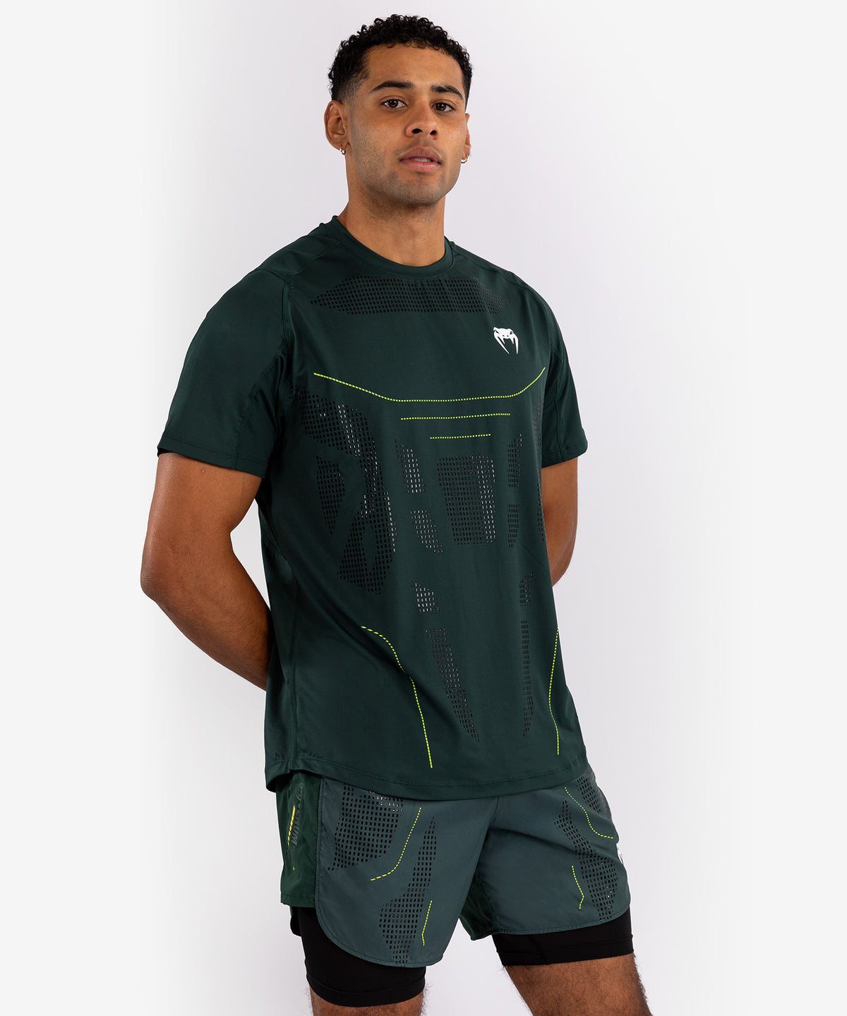 Venum Technical 3.0 Maglietta Dry-Tech - Verde Foresta
