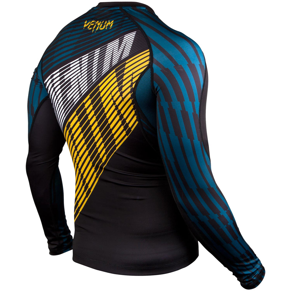 Rashguard Venum Plasma - Manches Longues - Noir/Jaune