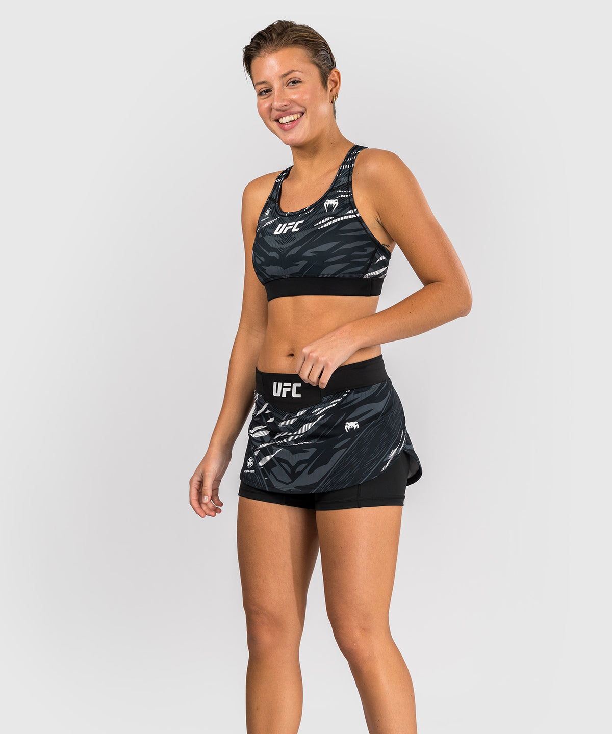 Skort pour Femmes UFC Fusion by Venum Authentic Fight Night - Noir