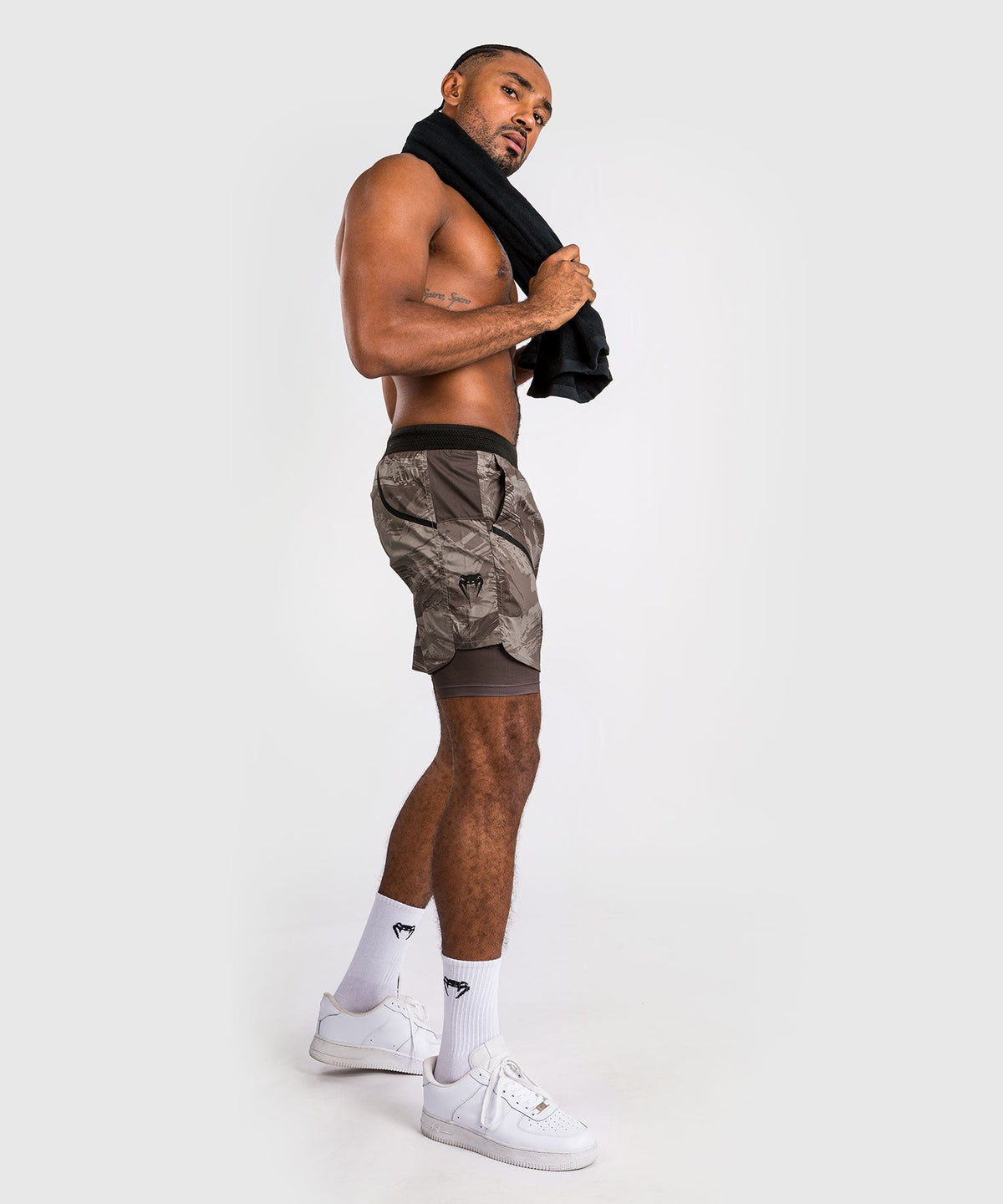 Venum Electron 3.0 training shorts - Sand