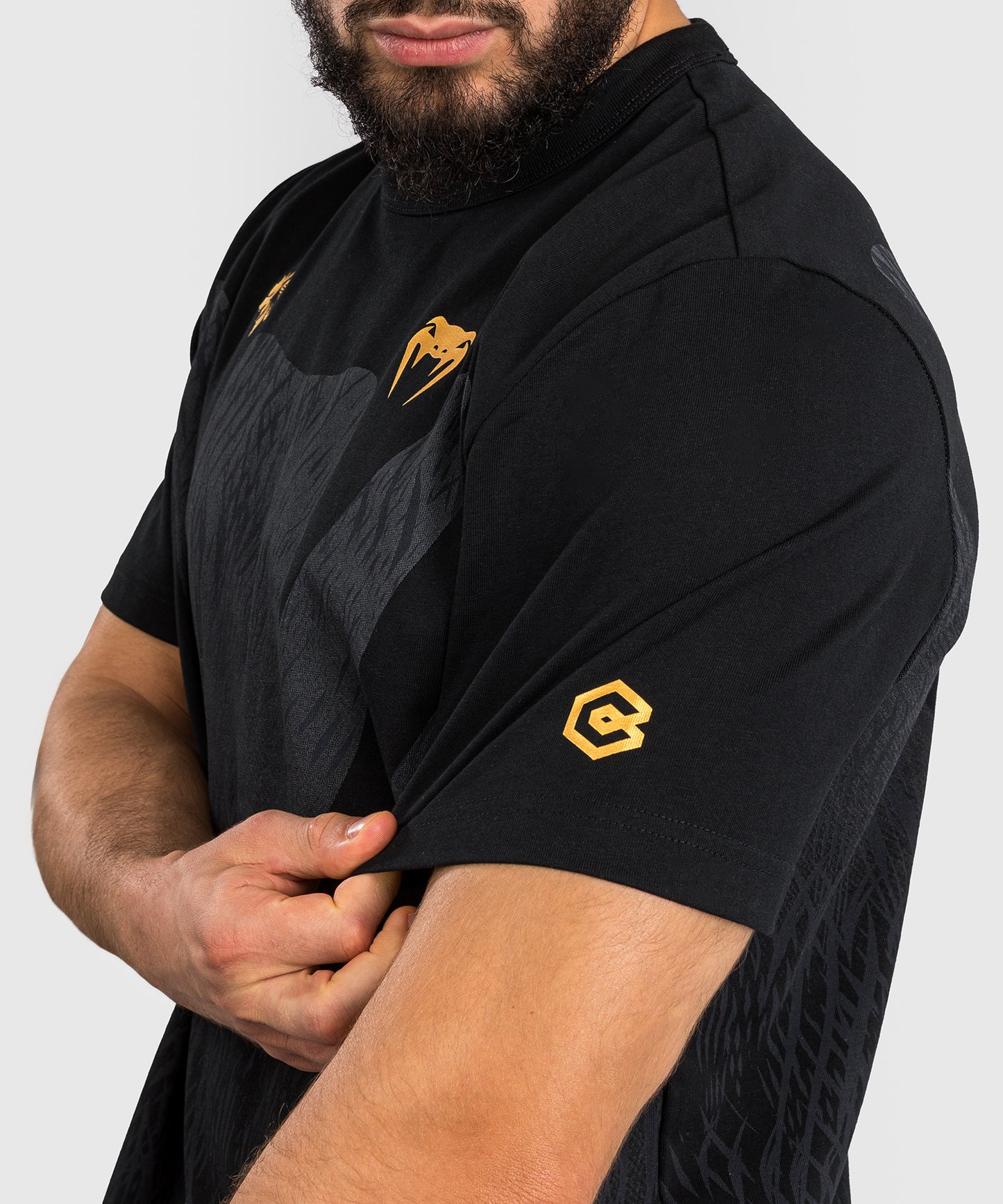 Venum x Chimaev T-shirt - Nero/Grigio