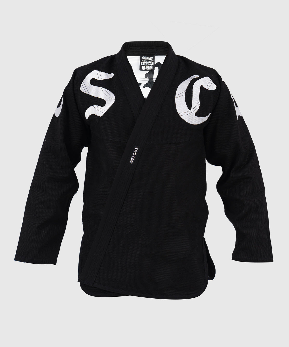 Scramble Glyph BJJ Gi - Black