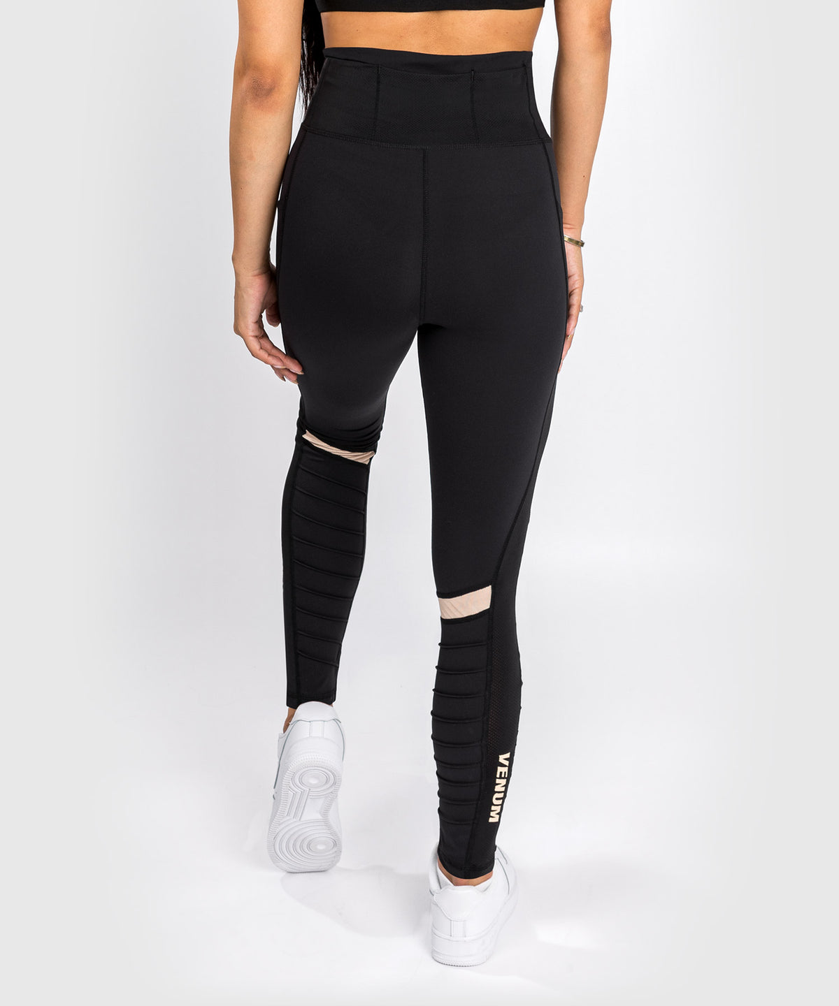 Leggings Moto Venum - Nero/Sabbia