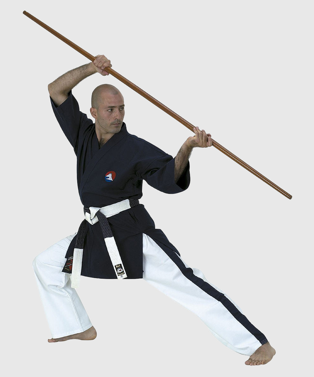 Fujimae Yoseikan-Anzug - Schwarz/Weiß