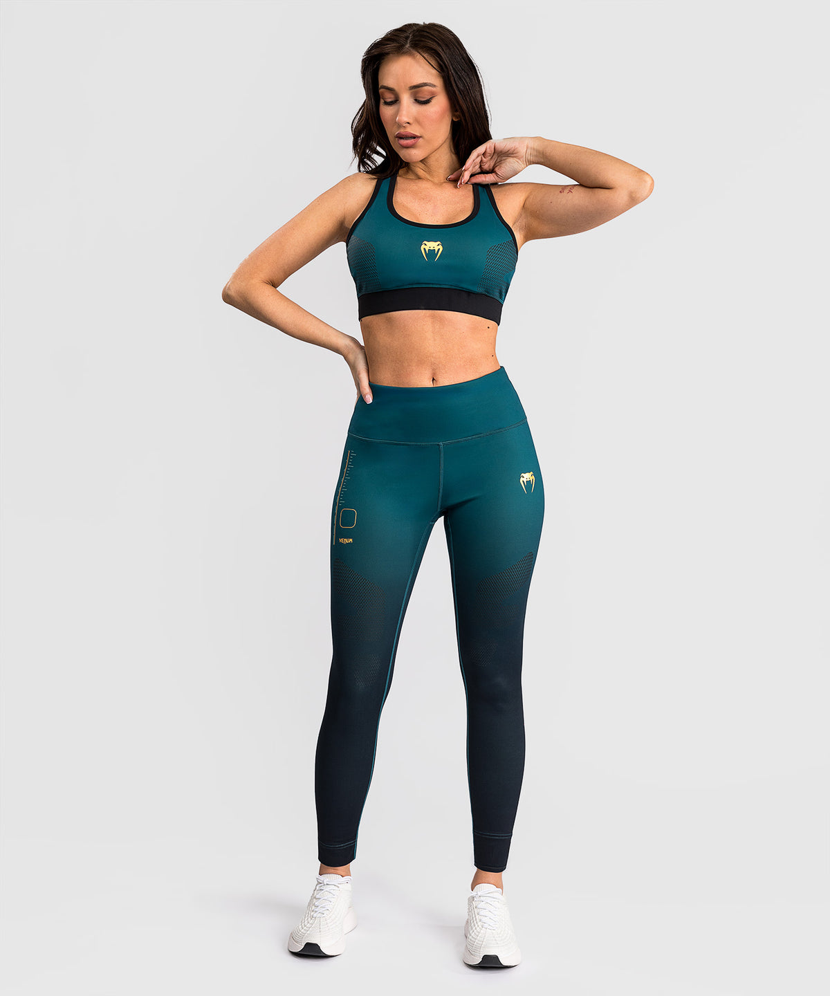Venum Tactical XT Leggings - Negro/Verde bosque