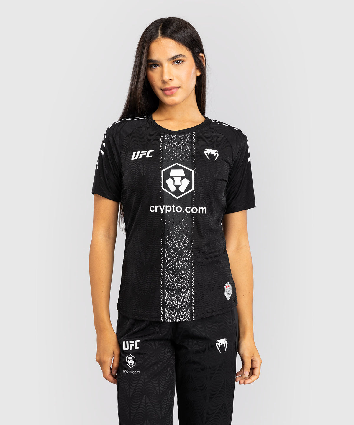 Maillot Officiel Walkout Femme UFC Zenith by Venum Authentic Fight Night - Noir
