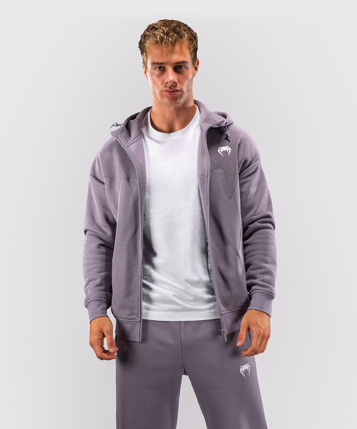 Venum Attack Fleece & Weave Chaqueta de chándal - Gris lavanda