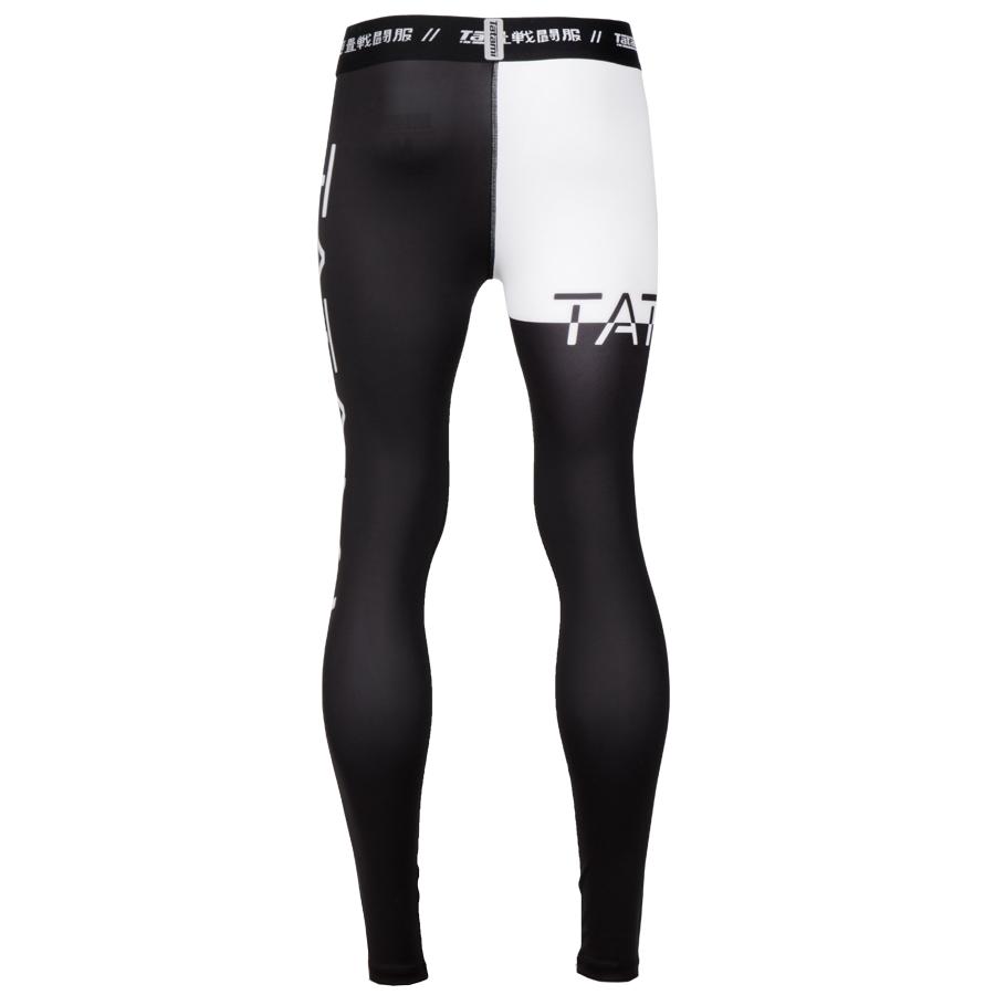 Tatami Fightwear 50/50 Kompressionshose - Schwarz/Weiß