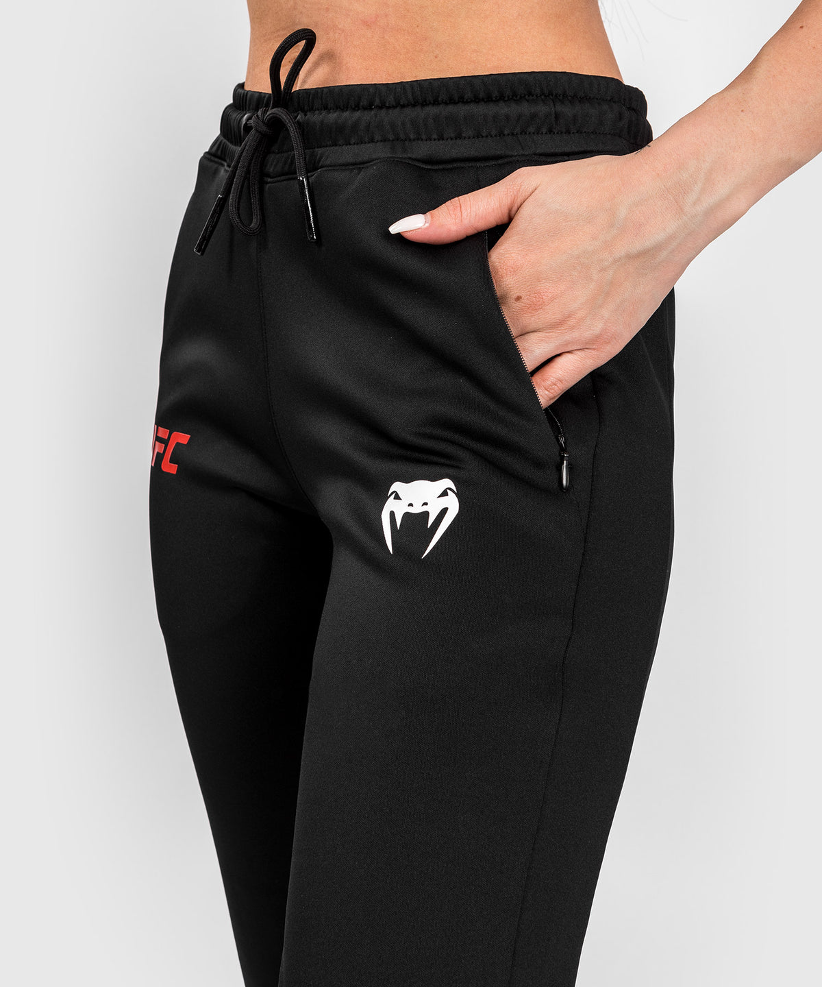 UFC Adrenaline by Venum Fight Week Performance-Jogginghose für Frauen - Schwarz